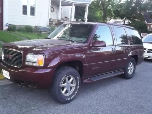 1999 gmc yukon denali sport utility 4-door 5.7l