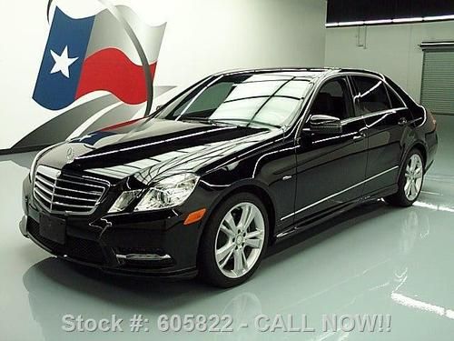 2012 mercedes-benz e350 sport p1 sunroof navigation 11k texas direct auto