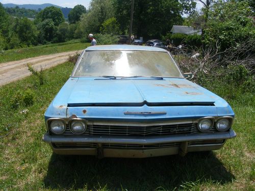 1965 chevrolet  bel air  door hard air conditioned factory ac power steering