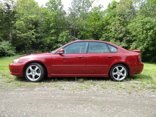 Garnet pearl '05 subaru legacy gt fully loaded!