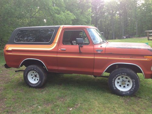 1978 Ford Bronco Ranger XLT Sport Utility 2-Door Free Wheeling Edition!, US $5,500.00, image 5