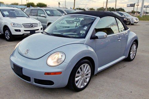 2009 volkswagen new beetle convertible 2dr auto s heated seats