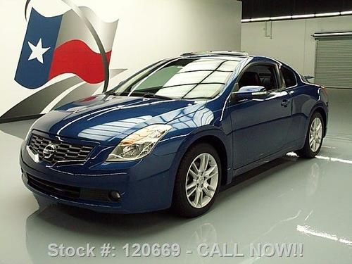 2008 nissan altima 3.5 se coupe 6-spd leather sunroof! texas direct auto