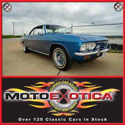 1965 chevrolet corvair corsa 140 quad carbs-58,000 orig miles!- restored - lqqk