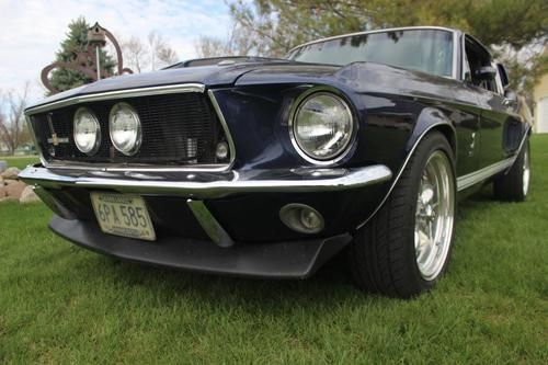 BEAUTIFUL 1968 Mustang Fastback Shelby Clone Restomod Rotisserie Restored, image 5