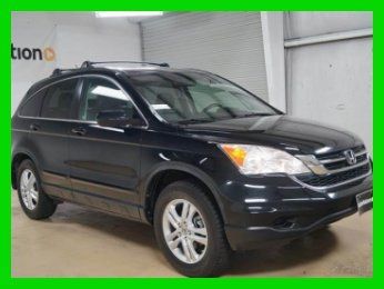 2010 honda cr-v fwd, ex-l, nav, roof, rr camera, leather, 1-owner, 39k miles