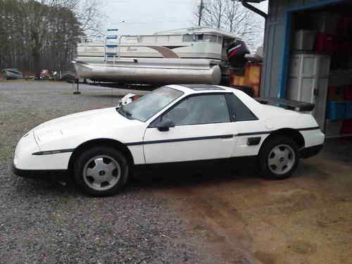 1985 pontiac fiero gt v-8 project car  rare, first year gt,auto trans