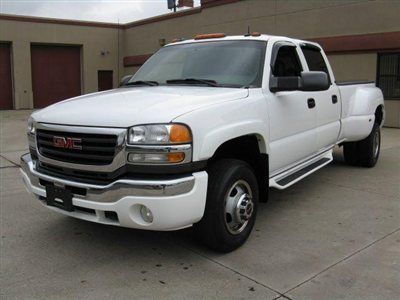 2003 gmc sierra 3500 slt 4x4 crew cab 8.1l v8 heated lthr bose rn bds save $$$$