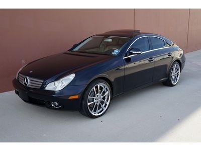 06 mercedes cls500 2 owner carfax certified hk audio heated seats mroof cd chger