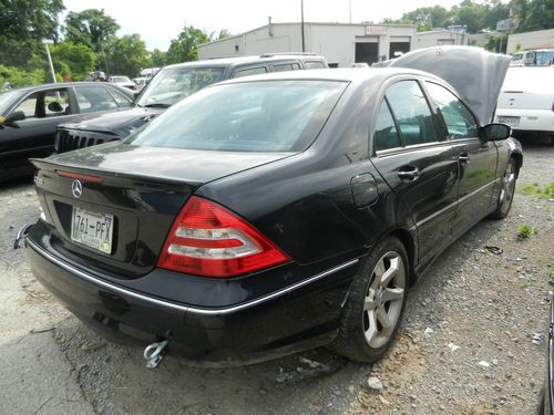2007 mercedes c230 (wrecked, not salvage)