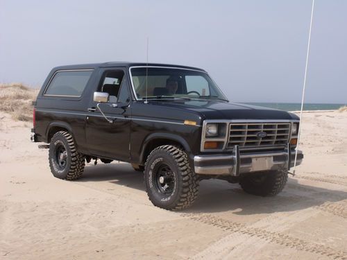 1986 ford bronco eddie bauer sport utility 2-door 5.0l
