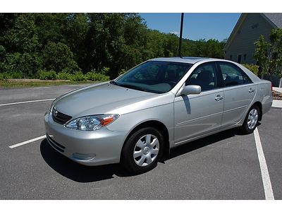 2003 toyota camry sedan 4cyl le sunroof cream puff 1 owner local car extra clean