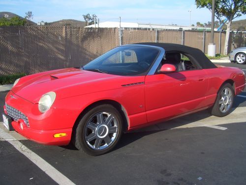 2004 ford thunderbird base convertible 2-door 3.9l