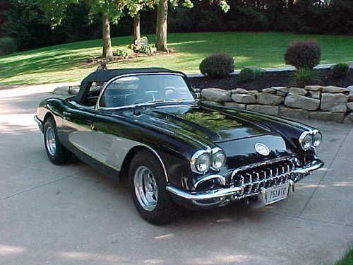 1960 chevrolet corvette 2 door coupe convertible