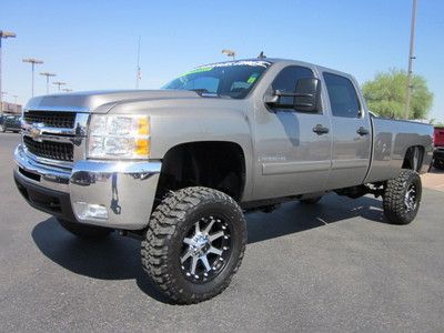 2008 CHEVROLET SILVERADO LONG BED DURAMAX DIESEL CREW CAB LT 4X4 TRUCK LOW MILES, image 2