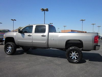 2008 CHEVROLET SILVERADO LONG BED DURAMAX DIESEL CREW CAB LT 4X4 TRUCK LOW MILES, image 4