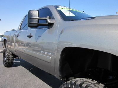 2008 CHEVROLET SILVERADO LONG BED DURAMAX DIESEL CREW CAB LT 4X4 TRUCK LOW MILES, image 7