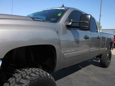 2008 CHEVROLET SILVERADO LONG BED DURAMAX DIESEL CREW CAB LT 4X4 TRUCK LOW MILES, image 9
