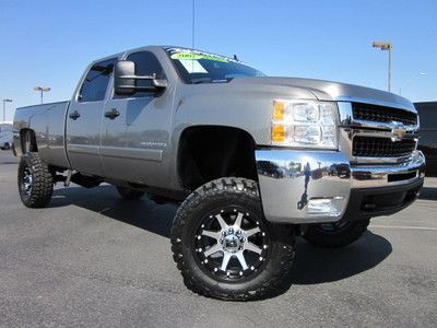 2008 CHEVROLET SILVERADO LONG BED DURAMAX DIESEL CREW CAB LT 4X4 TRUCK LOW MILES, image 10