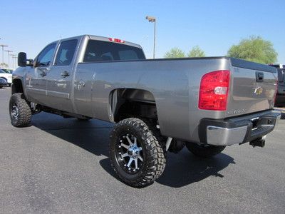 2008 CHEVROLET SILVERADO LONG BED DURAMAX DIESEL CREW CAB LT 4X4 TRUCK LOW MILES, image 12