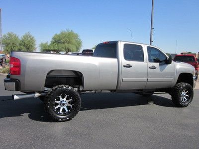2008 CHEVROLET SILVERADO LONG BED DURAMAX DIESEL CREW CAB LT 4X4 TRUCK LOW MILES, image 13
