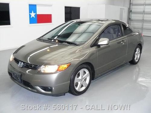 2006 honda civic ex coupe automatic sunroof spoiler 45k texas direct auto