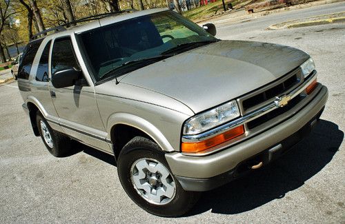 2003 chevrolet blazer ls sport utility 4x4 suv 2-door sport clean shape truck