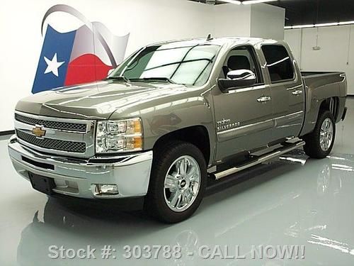 2012 chevy silverado texas crew lt side steps 20's 11k texas direct auto