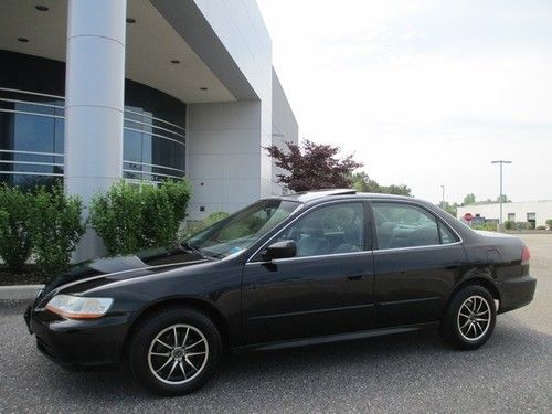 2002 honda accord sedan 4 cylinder black low miles super clean