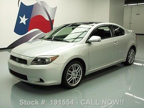 2007 scion tc 5-speed pano sunroof spoiler only 65k mi texas direct auto