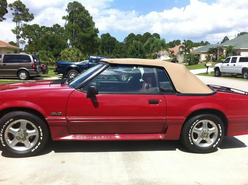 1988 ford mustang gt convertible 2-door 5.0l