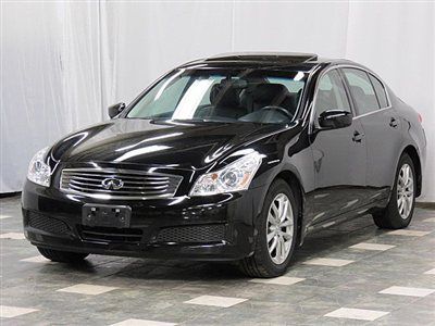 2009 infiniti g37x awd 43k navigation bose mroof xenon cam loaded