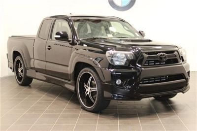 2012 toyota tacoma access cab pick up x-runner manual transmission navigation