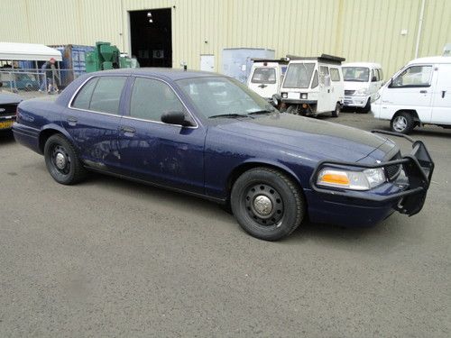 2008 ford crown victoria police interceptor - retired police vehicle