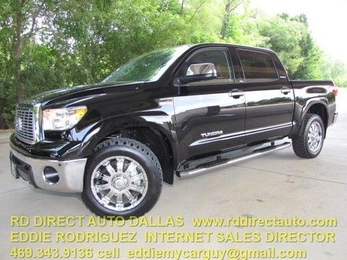 2012 toyota tundra crew cab 4x4 platinum edition 11k miles