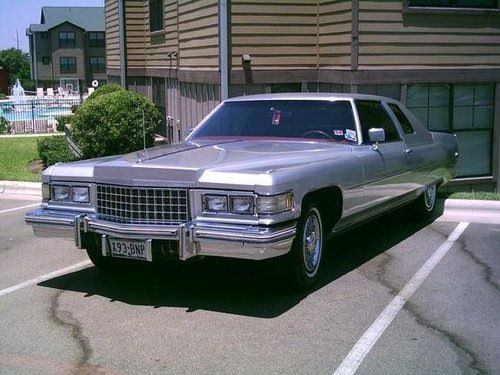 1976 cadillac deville base coupe 2-door 8.2l