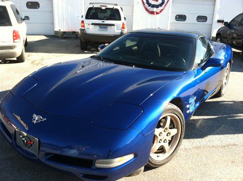 2003 chevrolet corvette 50th anniversary targa coupe