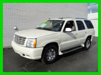 2004 used v8 all-wheel drive sunroof heated leather chrome wheels suv bose 6d