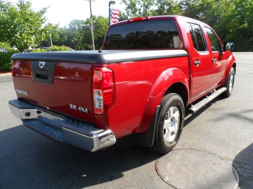 2008 nissan frontier se..red/tan..1-owner..clean carfax..extremely clean..save$$