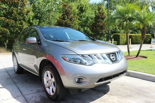 2009 nissan murano awd sl sport utility 4-door 3.5l v6 leather premium tech nav