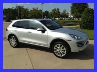 Cayenne awd, v6, 125 pt insp &amp; svc'd, tiptronic, nav, b/u cam, very clean 1 own!