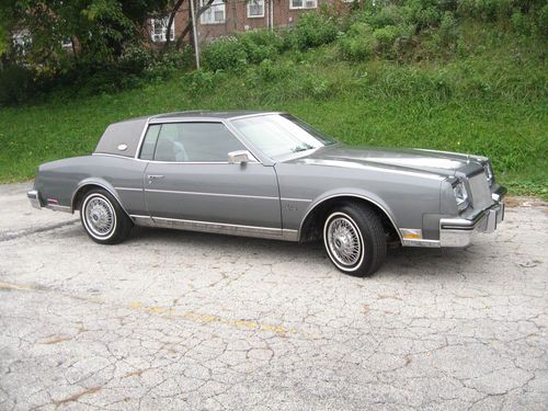 Rarely driven, garage kept 1985 buick riviera