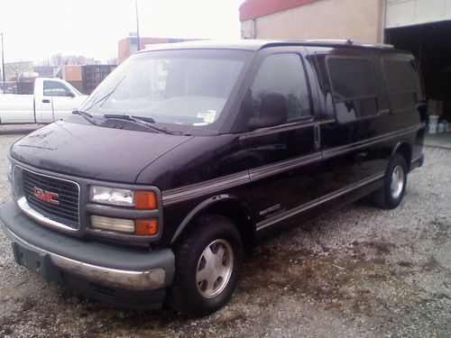 1996 gmc savana conversion van previously celebrity owned