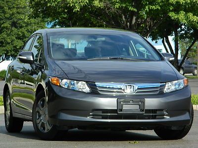 2012 honda civic hybrid leather htd seats xrtra clean loaded