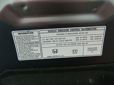 2012 Honda Civic Hybrid Leather htd seats xrtra clean loaded, US $16,500.00, image 49