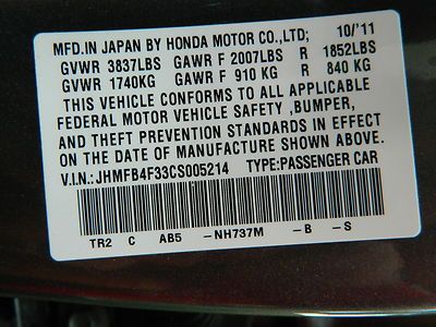 2012 Honda Civic Hybrid Leather htd seats xrtra clean loaded, US $16,500.00, image 50