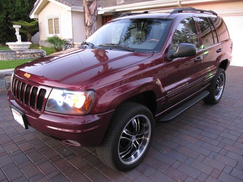 1999 jeep grand cherokee limited 4x4 4.9l 6cyl nav, 3" lift