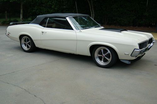 1969 cougar mercury convertible classic