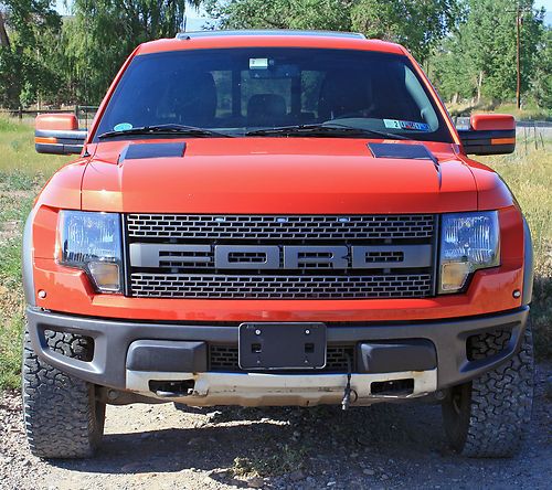 2011 ford f-150 svt raptor crew cab pickup 4-door 6.2l