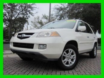 04 acura mdx a/c cold 4x4 clean navi white